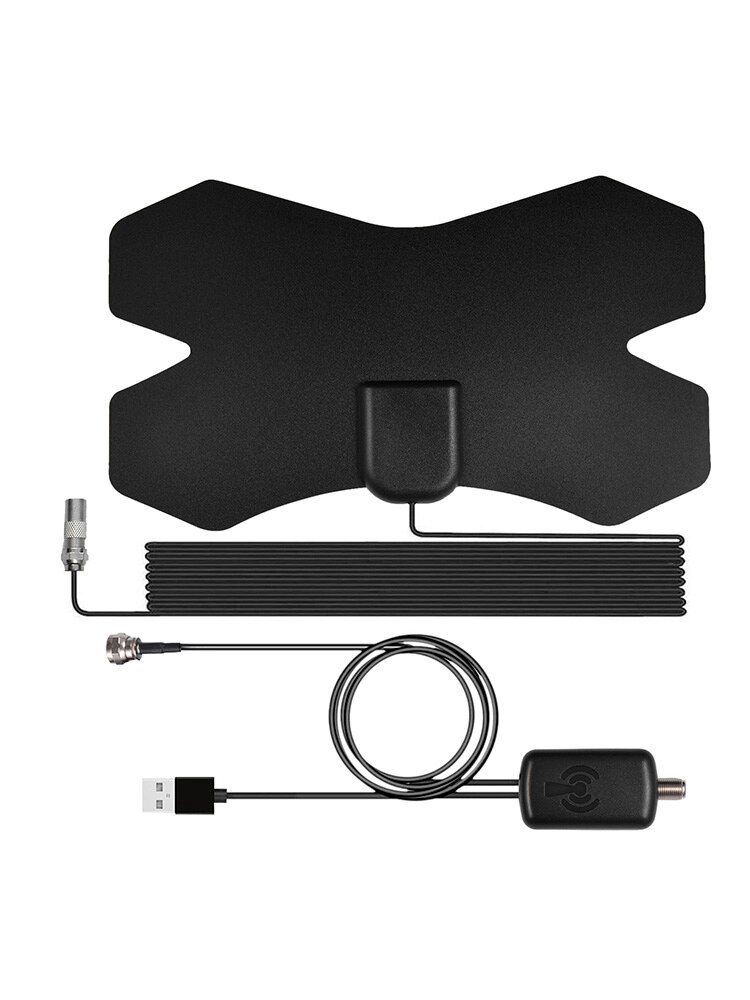 4K Digital TV Antenna TV Indoor With Amplifier Signal Booster 2000 Miles Range Inxdoor HDTV DTV Antenna HD Digital Antenna
