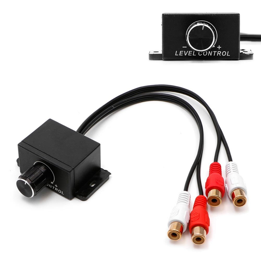 Digitale Bass Boost Universele Adapter Remote Auto Interieur Stereo Mini Audio Versterker Volumeregeling Accessoires Knop Niveau
