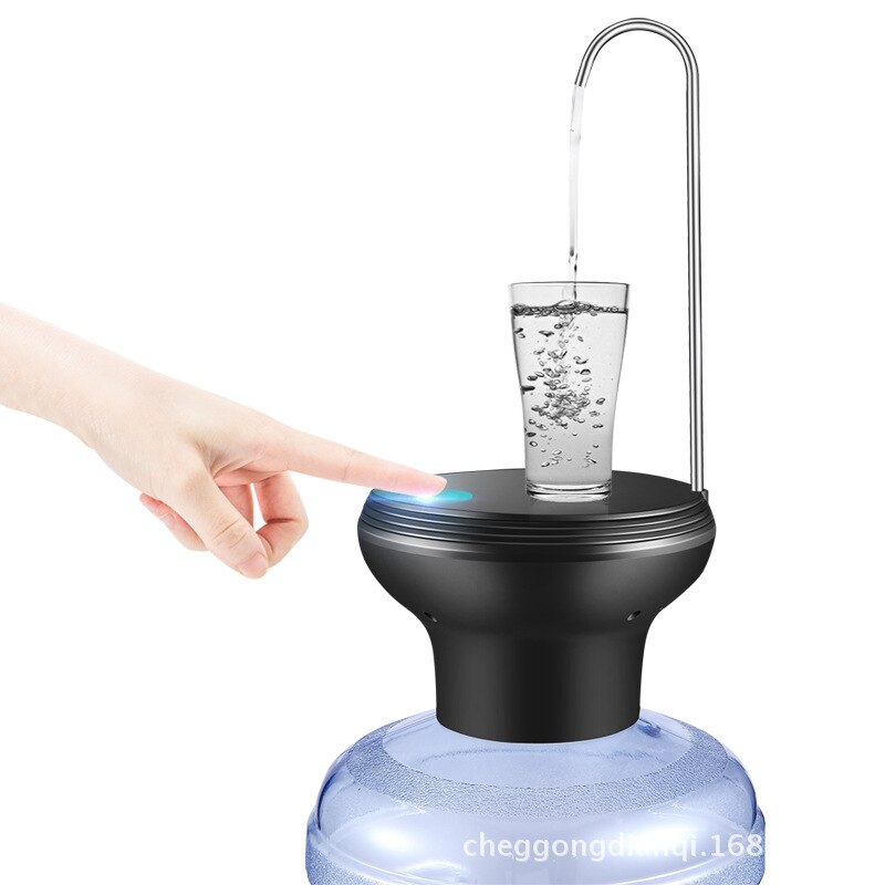 Rechargeable Pallet Water Pump Pure Buckets Electric Water Dispenser with Long Stainless Steel Line Automatic Water Heater