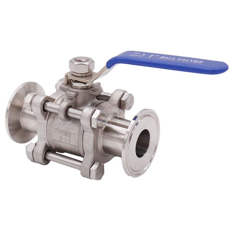 Clamp Tri 3 Pouces (76mm) - Set Union Acier Inox Sanitaire - Pour Brasserie, Laitier, Pharmaceutique