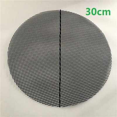 Tapis de cuisson pour Barbecue en PTFE, 40x30cm, plaque antiadhésive, réutilisable, pour l'extérieur: Round 30cm