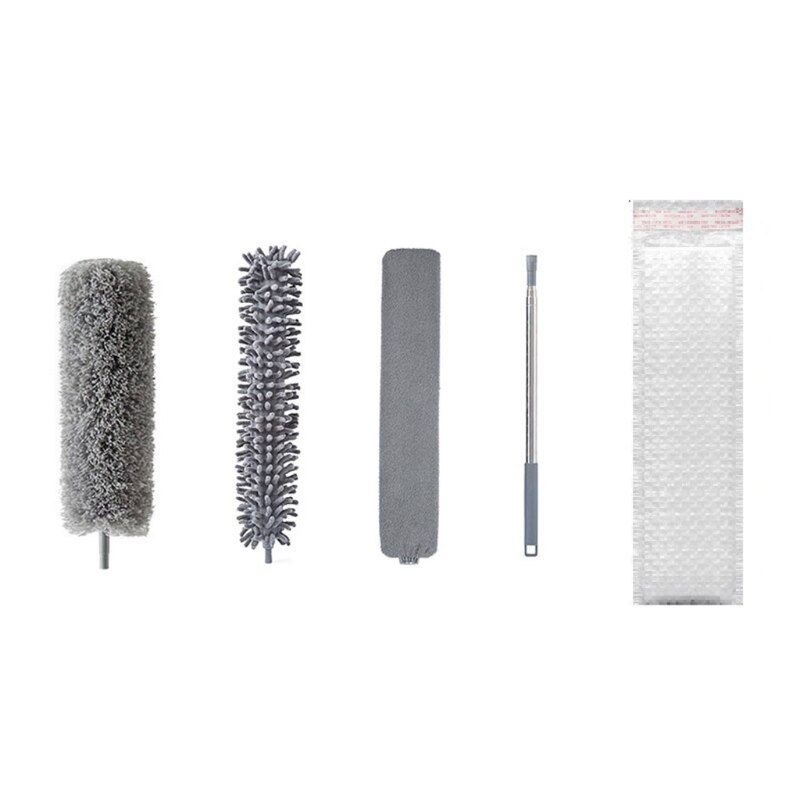 Cleaning Brush Duster Set Various Replacement Dust Brush Head Ceiling Fan Duster: H