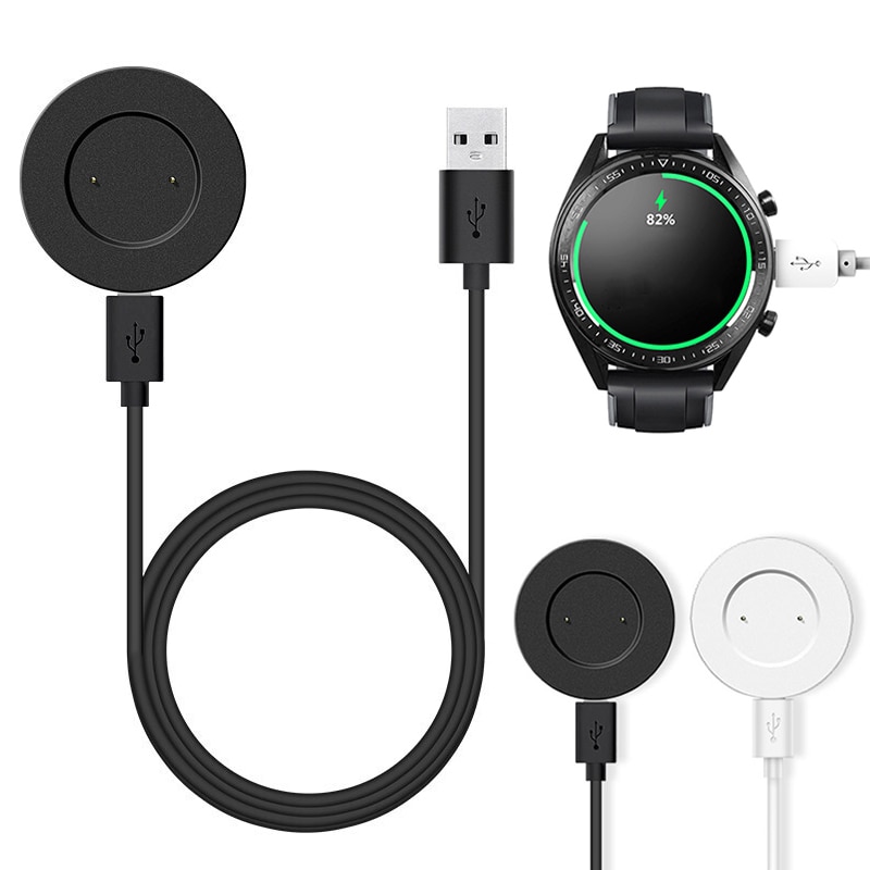 Voor Huawei Horloge Gt GT2 Draagbare Draadloze Usb Kabel Charging Dock Stand Power Magnetische Draadloze Usb Horloge Oplader Voor Honor gt 2