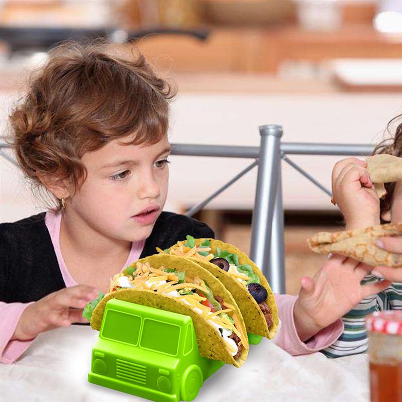 2 unids/set Taco titular tacos mexicana estante para comida creativa en forma de coche casera Pizza mexicana rollo estante cocina herramientas para Tartas