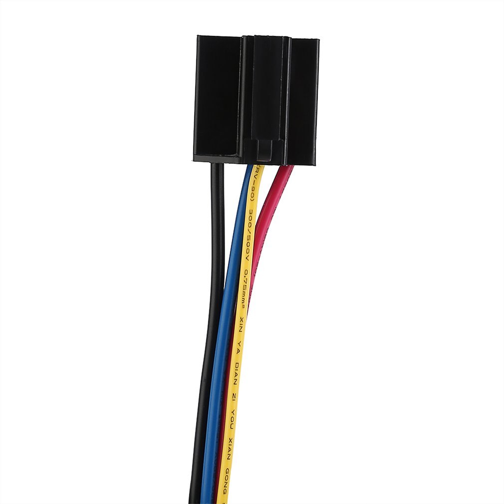1 Pcs Meticulous Plastic Material Replacing Parts Relay Socket Harness Car Relay 5 Pin 5 Wire For Car Automotive Relay