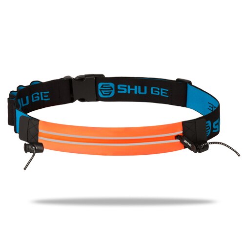 Running Race Number Belt Waist Bag Phone Bib Holder Fanny Pack For Marathon Travel Cycling Fitness Gym: orange