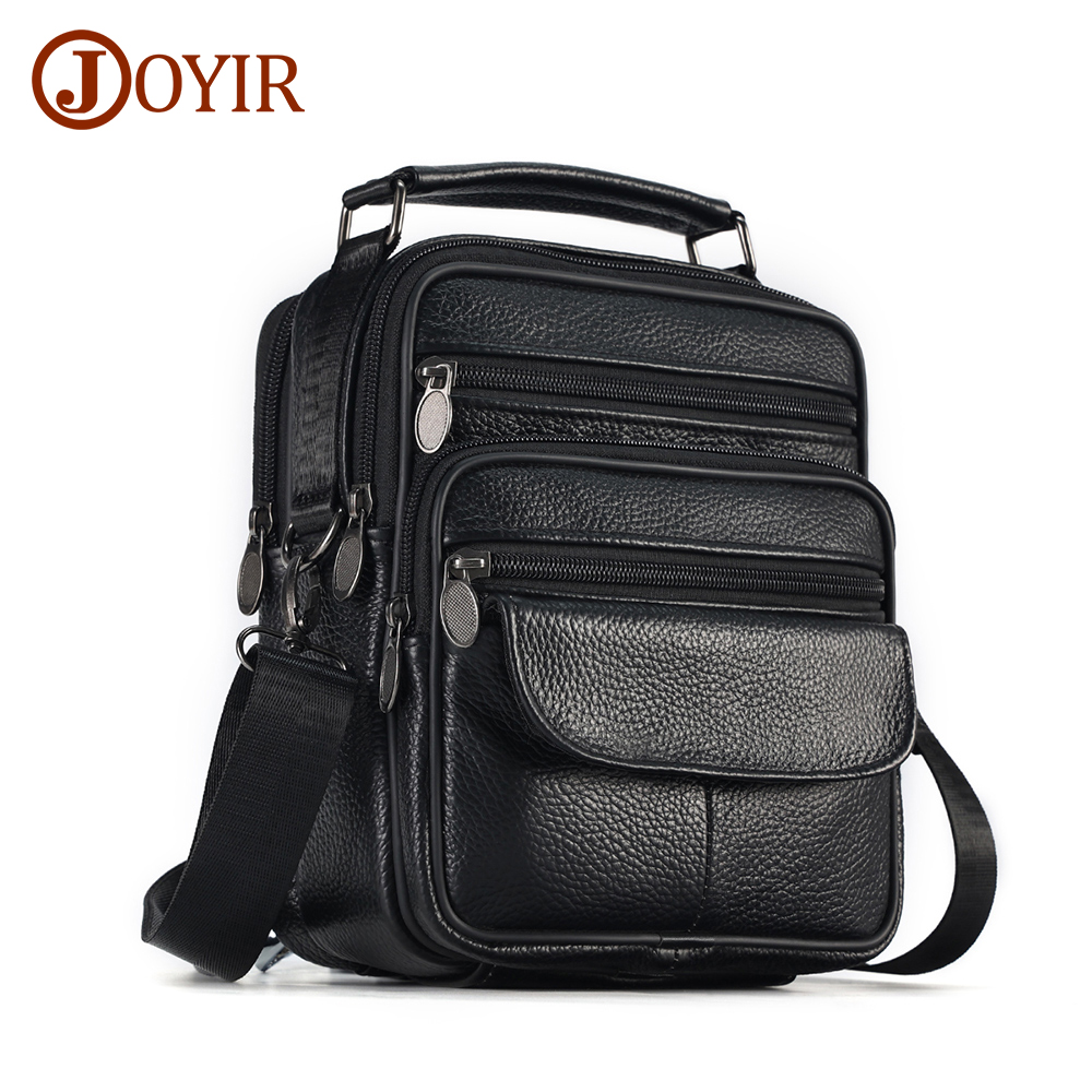 JOYIR hommes en cuir véritable sacs à bandoulière sac de messager pour homme sacs à bandoulière à la décontracté voyage sac à bandoulière sacs à main