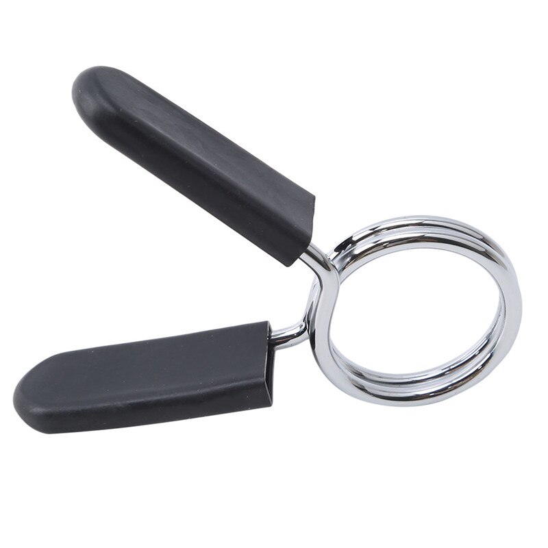 1 Set 25/28/30 Mm Barbell Clamp Spring Collar Clips Gym Weight Dumbbell Lock Standard Lifting Kit Barbell Lock