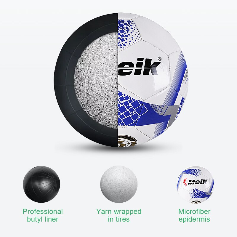 Standard Size 5 Match Soccer Ball Football Ball Rubber TPU Material Sports League Training Balls Newest Futbol