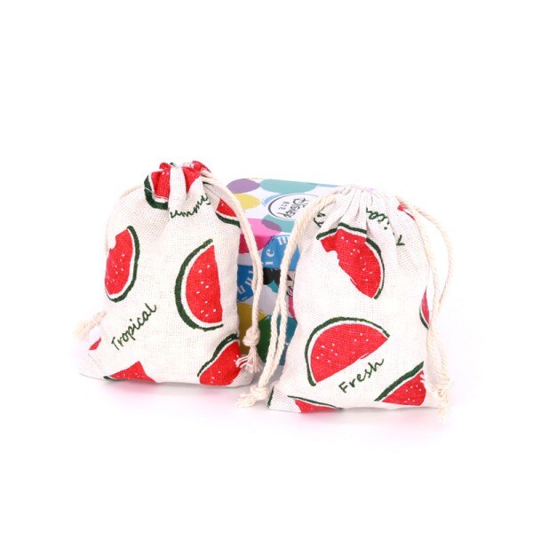 5pcs/lot Flower Cotton Bags 8x10cm Mini Jewelry Happiness Wedding Candy Bags Fabric Drawstring Cute Usual Bags: No. 14