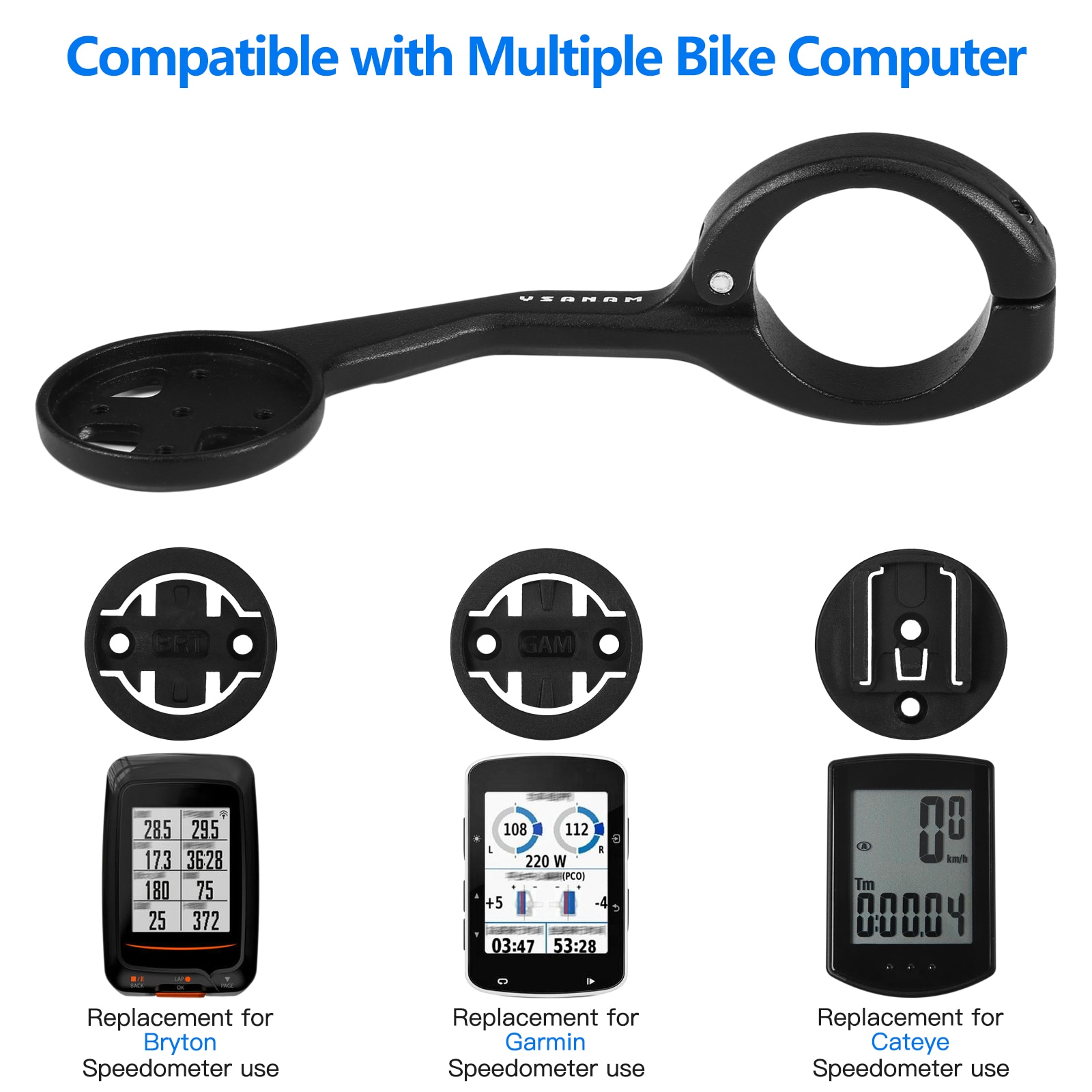 Out Front Combo Bicycle Computer Camera Mount Holder Out front bike Mount from bike mount for iGPSPORT Garmin Bryton Cateye