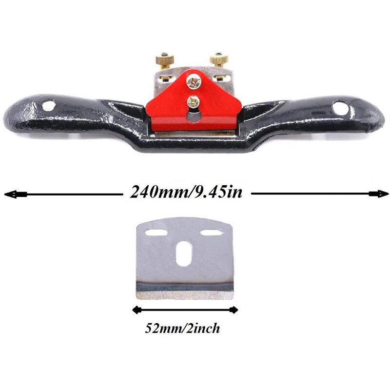 10 inch Adjustable SpokeShave 6Pcs File Set, Hand File, Rasp, Wood Working Hand Tool for Wood Craft, Wood Working