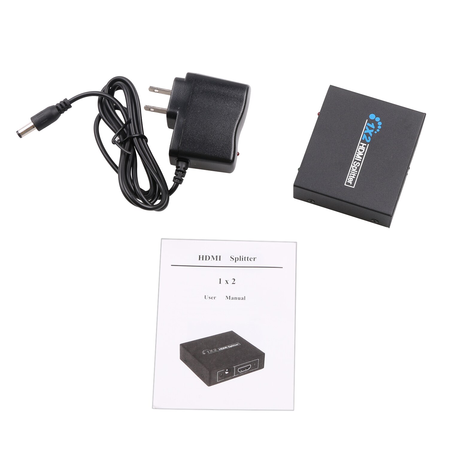 HD 1080P Splitter Video HDMI-kompatibel Umschalter 1x2 Splitter Kasten Adapter Für DVD Projektor DLP LCD Xbox HDTV
