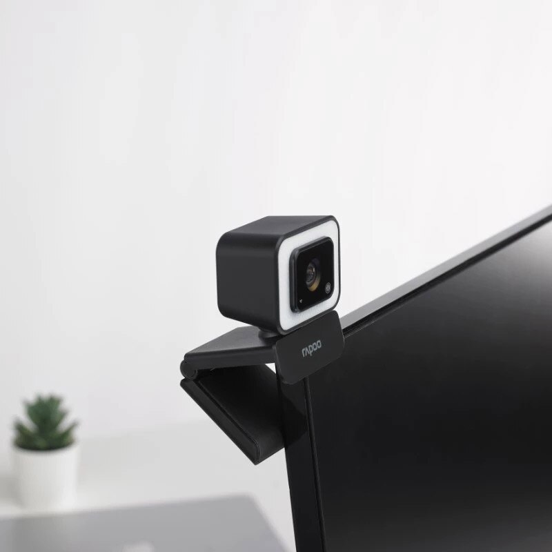 Rapoo – Webcam C270L HD 1080P, Autofocus, LED, Microphone à réduction de bruit, Compatible avec plusieurs caméras à plateforme de diffusion en direct