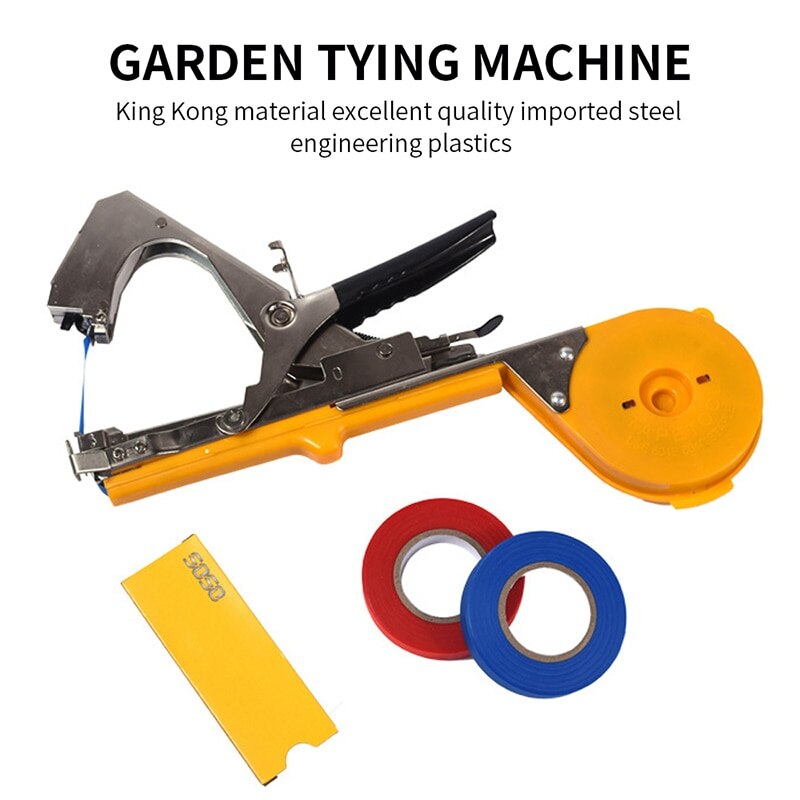 Plant Branch Hand Tying Binding Machine Home Garden Pruning Tools Tied Branch Machine Plant Strapping Machine Manual Strapping