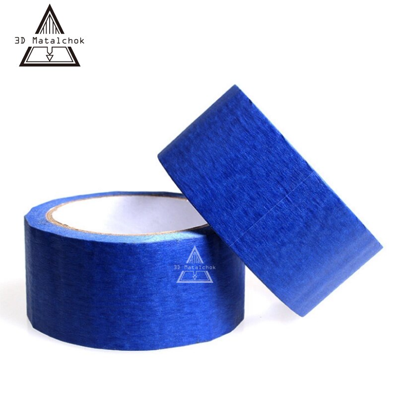 3D Printer Parts Blue Tape 50MM/160MM wide 30M 50MM*30M/160MM*30M Reprap bed tape,painters masking tape