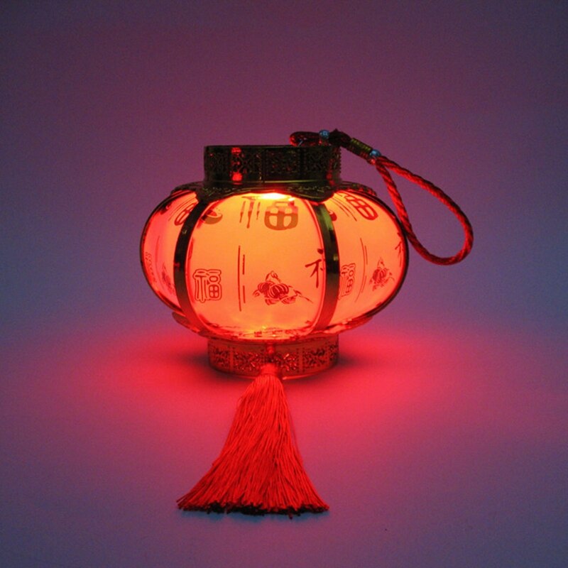 Household Chinese Year Chinese Style LED Luminous Portable Lantern: B-1