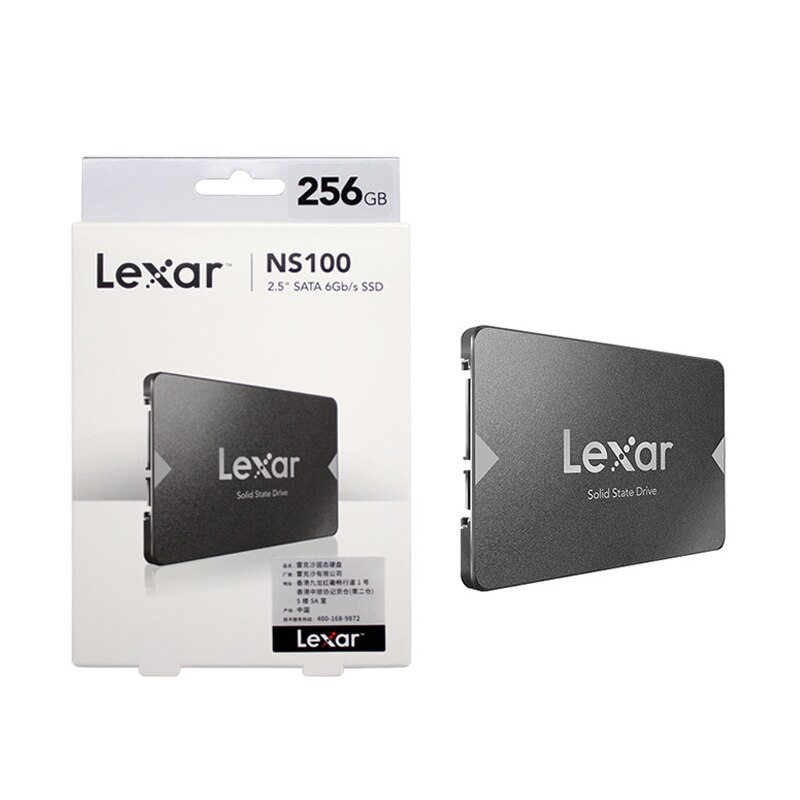Lexar NS100 SSD 128GB 256GB 2.5'' Internal Solid State Drive 512GB HD Hard Disk SATA III 2.5 inch For Notebook Desktop PC