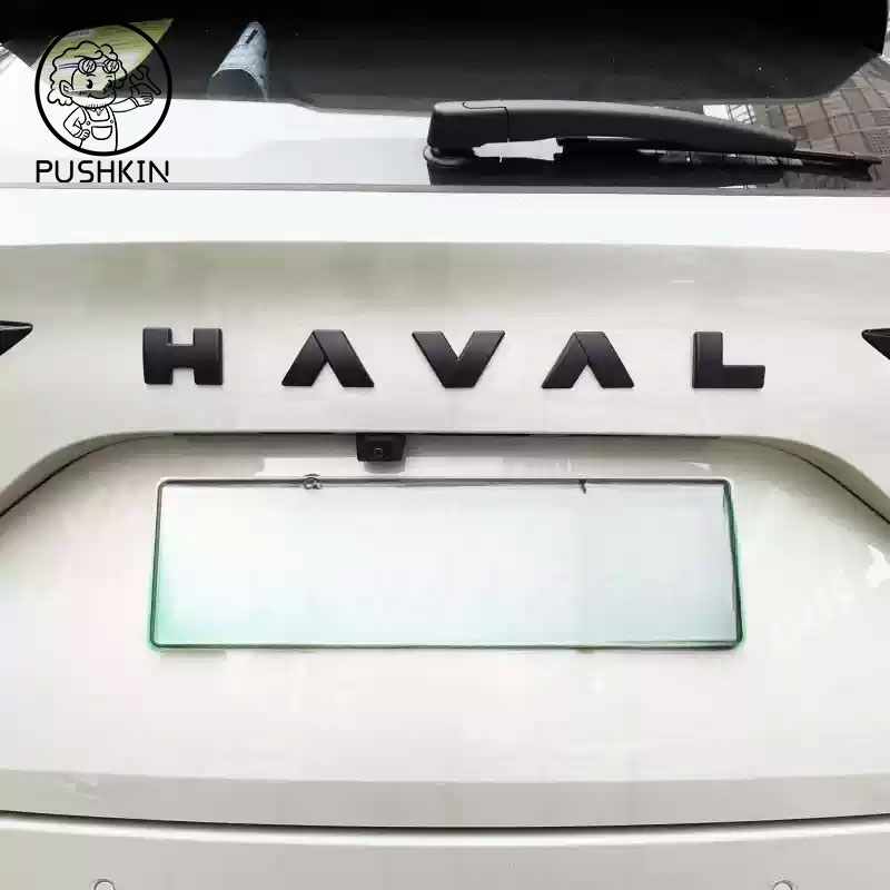 För haval  h6 4th h6 tillbehör för att förbättra utseendet på bilar med logotyper på framsidan: Mörkgrå