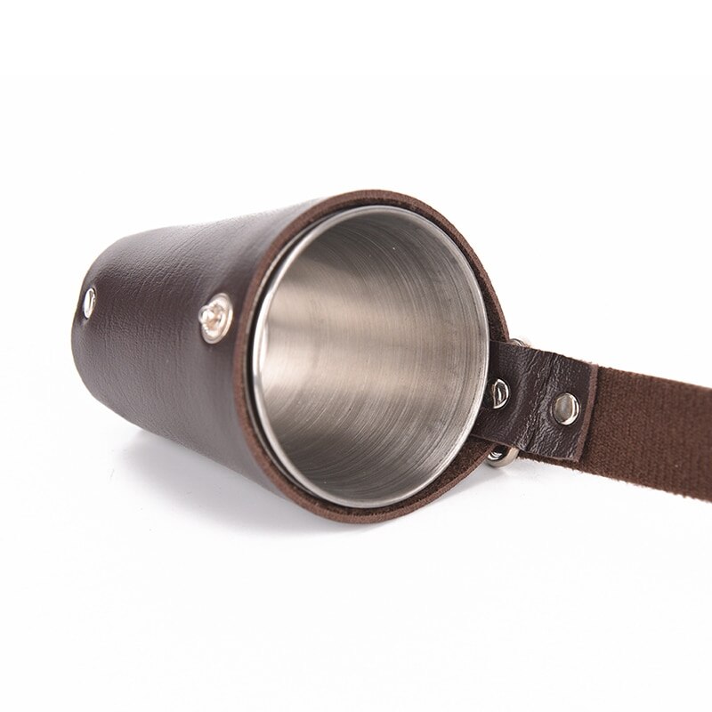 1 conjunto de aço inoxidável capa caneca acampamento caneca copo beber café chá cerveja com caso para acampamento férias piquenique