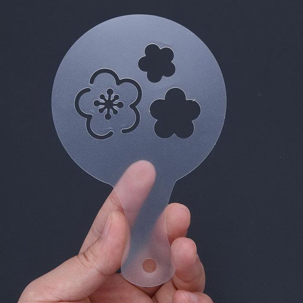 16pcs/Set Coffee Stencil DIY Coffee Decor Tool Set Stencils Cappuccino Mold Latte Art Barista Coffee Tea Template Tool