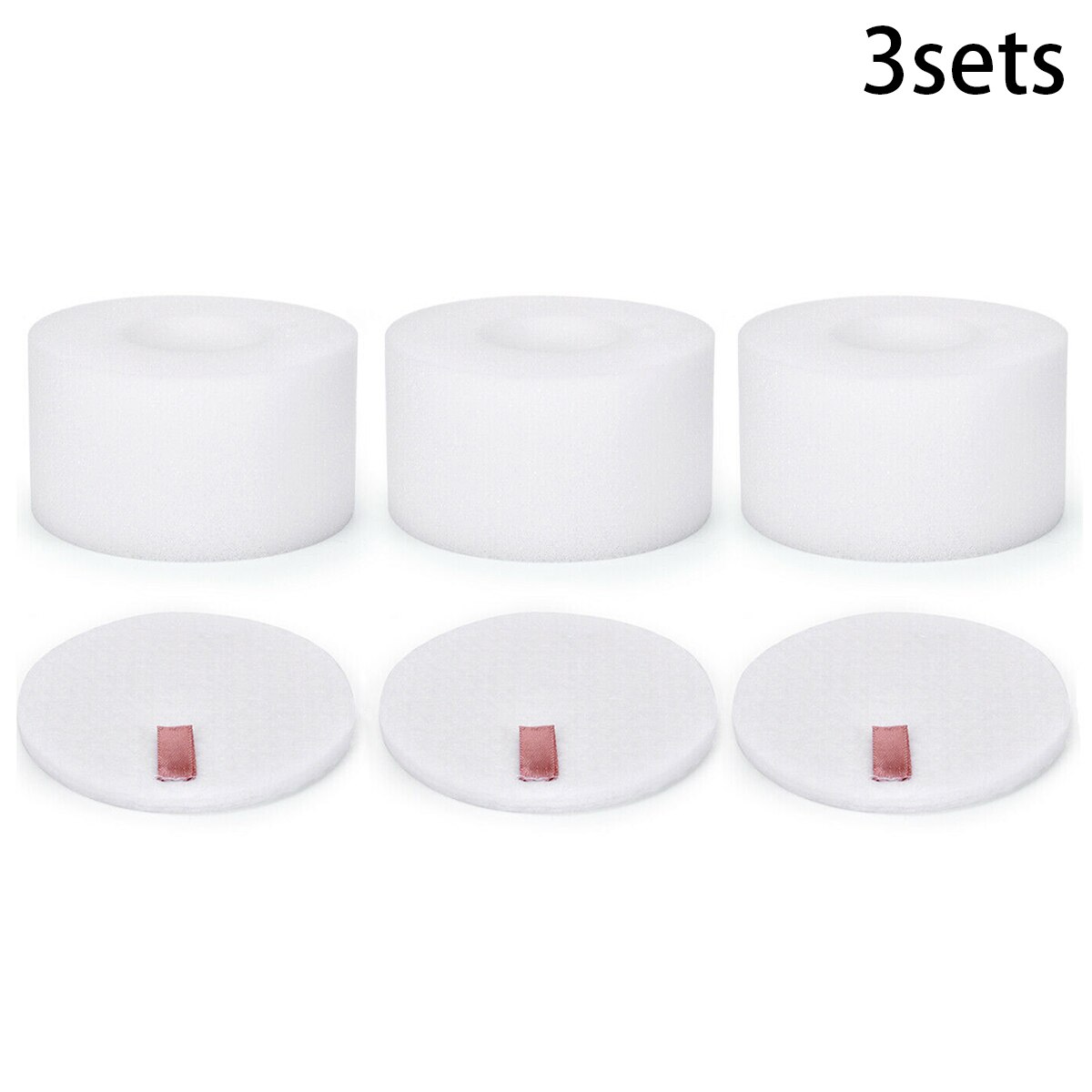 3Set Replacement Sponges For Shark NV601UK NV601UKT NV600UK Upright Vacuum Washable & Reusable For Shark Nv600ukt Filters