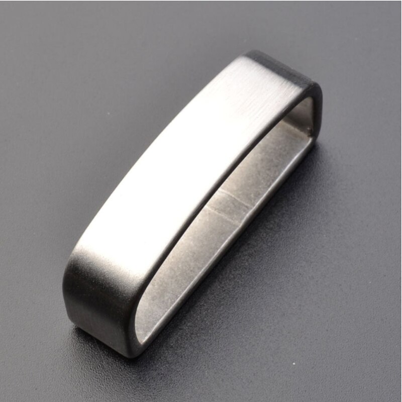 35mm/40mm DIY Edelstahl Gürtel Schleifen männer lässig Leder Handwerk Hardware- Metall Gürtel Schleifen NäHenne Kunst Handwerk