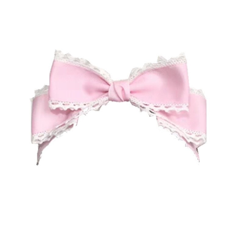 Tocado lolita, diadema de Lolita, muñeca, horquilla con lazo grande, accesorios de cosplay KC hechos a mano para sirvienta, accesorios japoneses para el cabello de Anime