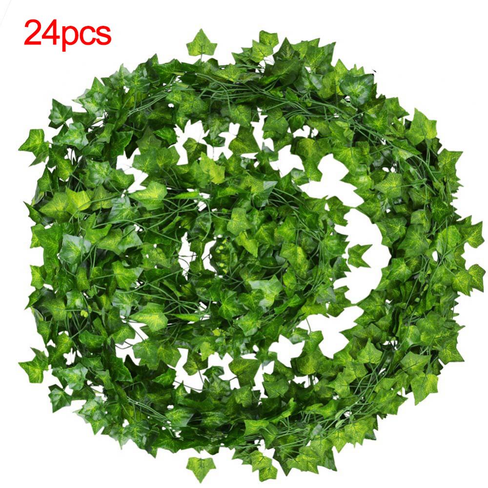 Artificial Plants Creeper Green Leaf Ivy Vine For Home Wedding Decor DIY Hanging Garland Artificial Flowers