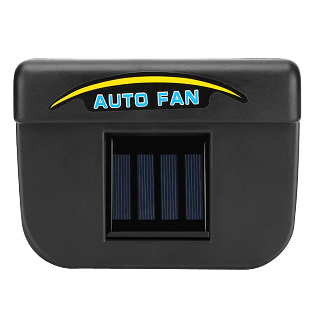Car Cooler Ventilation Cooling System Solar Power Window Auto Fan Air Vent