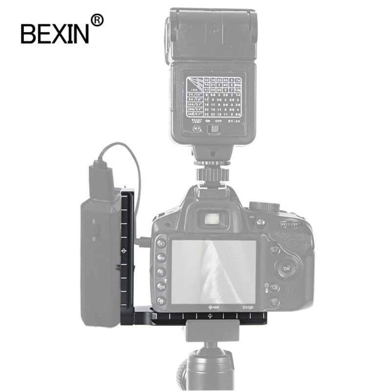 Universal camera l bracket plate quick release plate L shape plate dslr mount adapter holder for CamFi controller arca camera