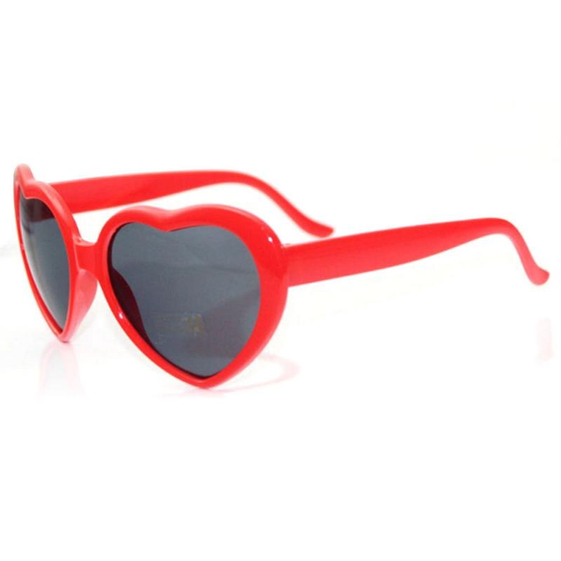 Sunglasses Love Heart Shaped Effects Glasses Watch The Lights Change To Heart Shape Diffraction Glasses At Night Women: 01