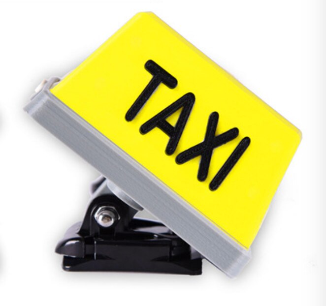 Motorfiets Usb Oplaadbare Taxi Teken Licht Indicator Decoratie Onderdelen: Adhesive set square