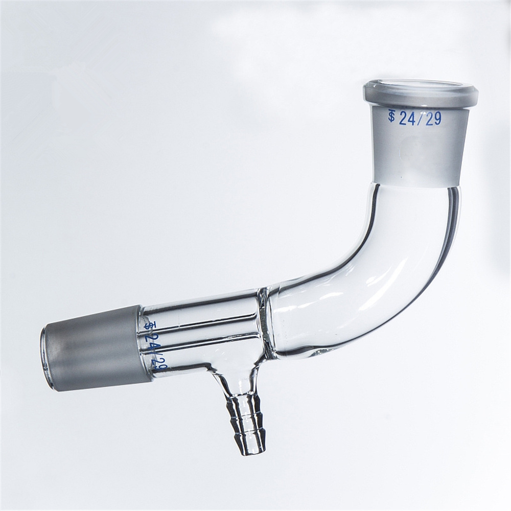 19/26 ,24/29,Glass Adapter Glass Vacuum Receiver ,105 Bend,Distillation head Adapter Lab Supplies