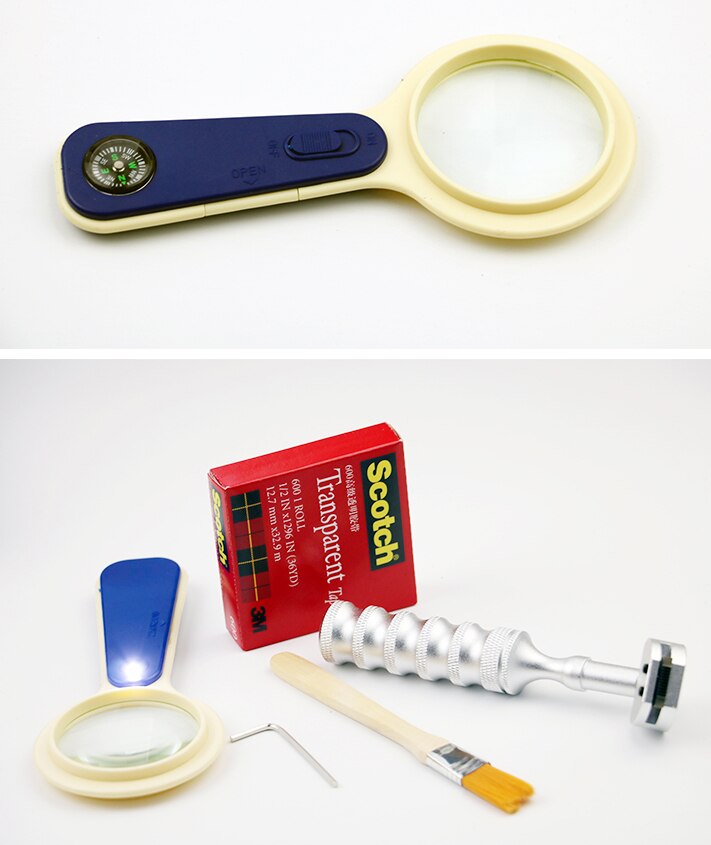 Cross Adhesion Tester Cross-Cut Tester 1MM/2MM/3MM with Magnifier Y