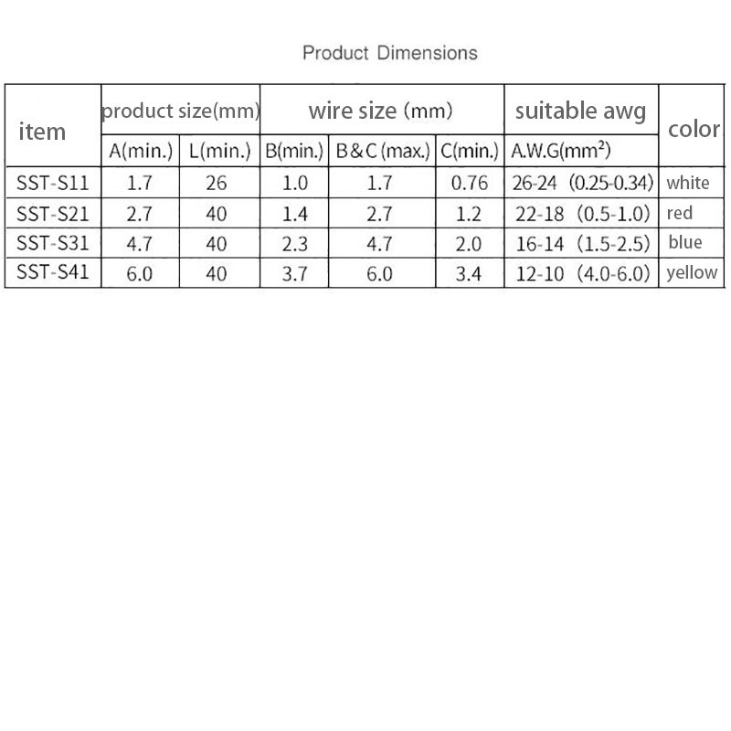 5/10/50pcs Waterproof Electrical Heat Shrink tube Soldering cable wire Connector Butt Sleeve Seal Terminals Insulated Solder
