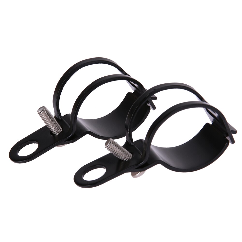 Motorrad Blinker-kontrollleuchte Lampe Halfter Schock montieren (Schwarz)