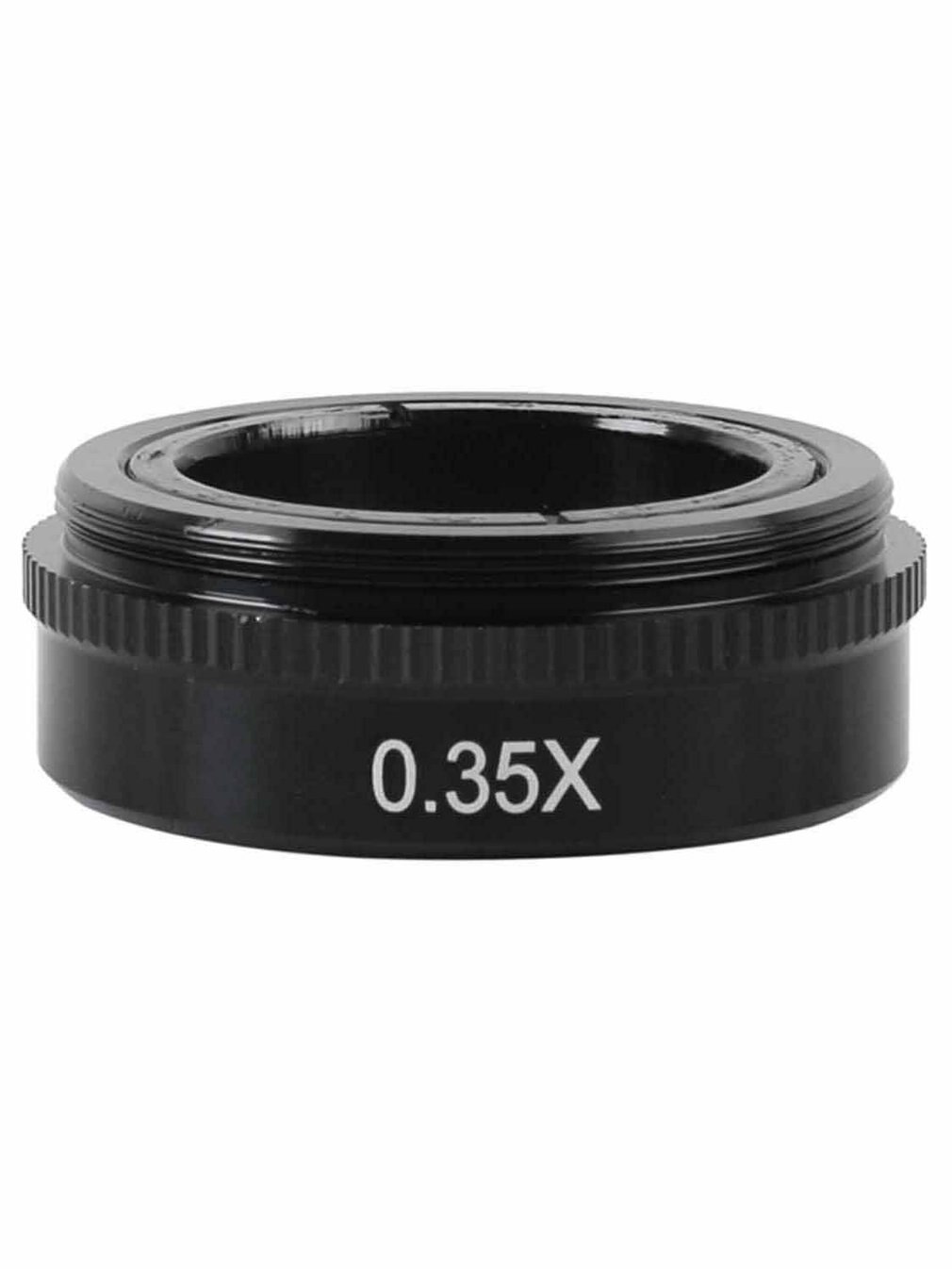 Auxiliary Objective Lens Durable Glass Plastic Suitable For 10A Monocular Video Microscope Objective Lens: 0.35X