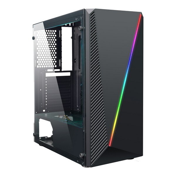 Caja Semitorre Micro ATX / ATX CoolBox Deep Abyss RGB LED