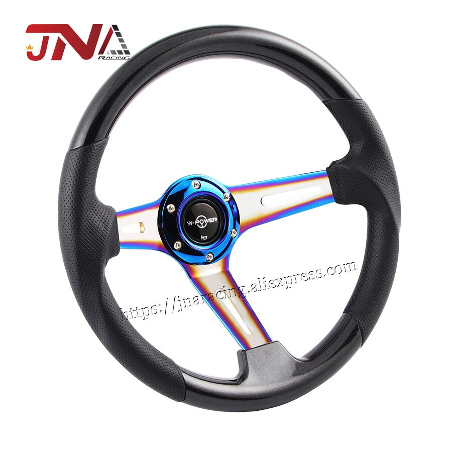 JNA 14'inch Universal Racing Steering Wheel Brunt ... – Grandado
