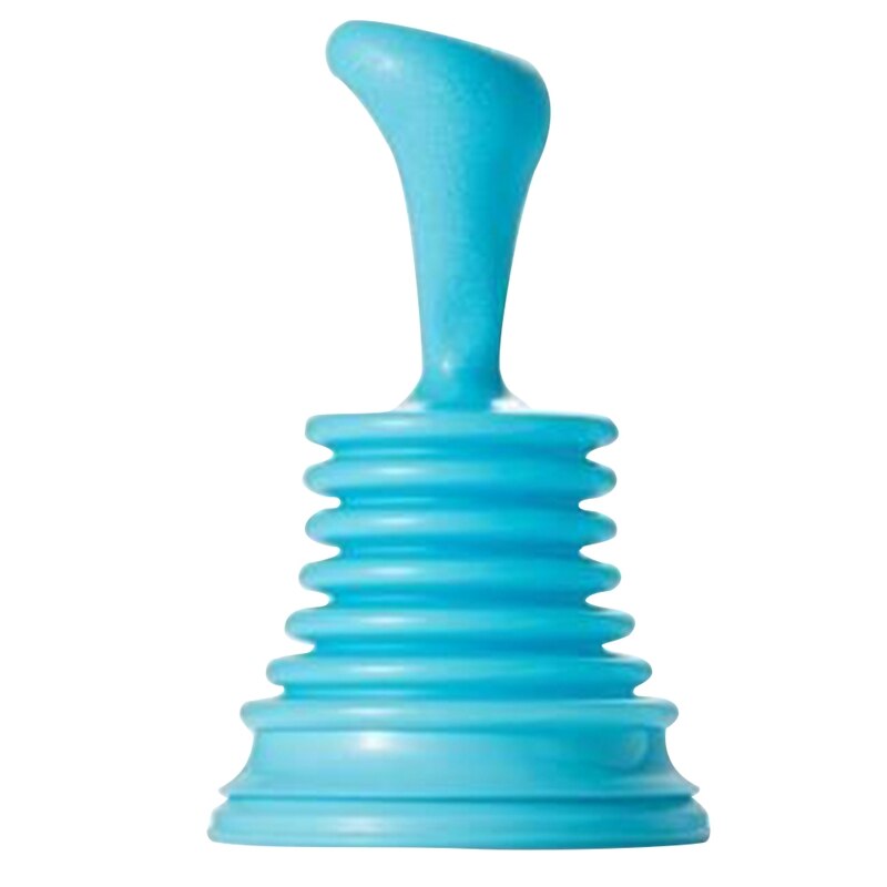 Krachtige ontstopper voor badkuipen, toiletontstopper, keukenafvoer, gootsteenontstopper, keukenopener, vloerafvoergereedschap: Blauw