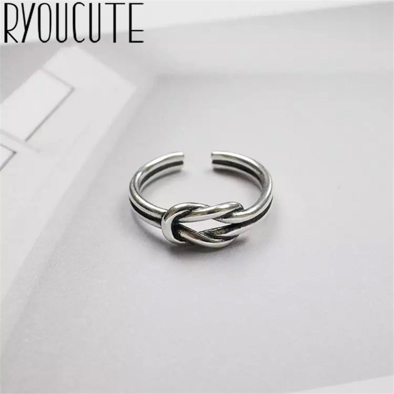 Boêmio novo coração anéis para mulher senhora punk vintage aberto antigo anéis de jóias de afirmação anillos