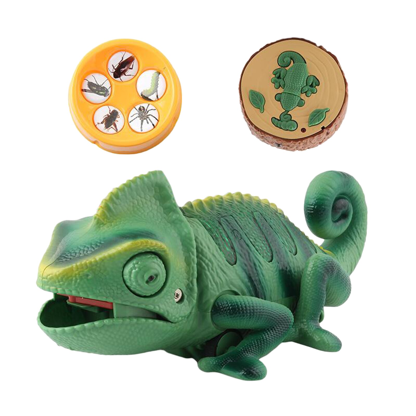Jouet caméléon télécommandé avec lumières Led multicolores, jouets Rc durables pour enfants, jouets animaux adorables pour enfants