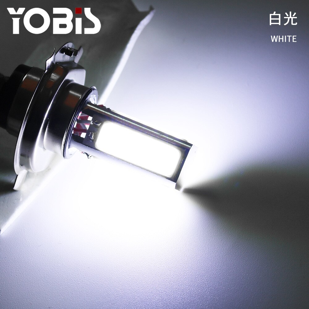 Automotive Led Lamp H4 P15D BA20D Led Cob 20W Led Mistlamp Motorfiets Led Koplamp Auto Lamp