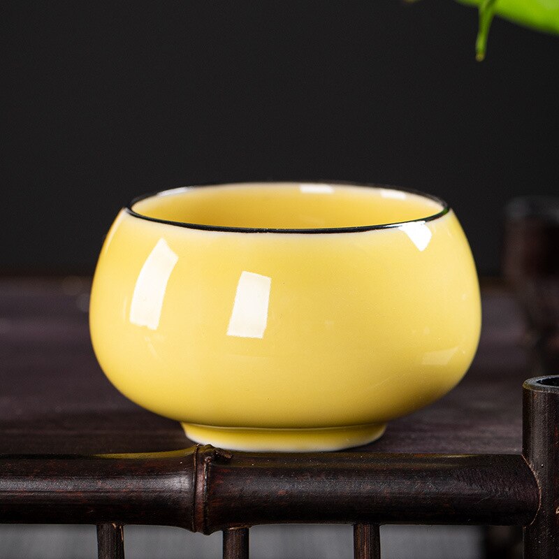 Ceramic Tea Cup Rainbow Cup Individual Single Cup Tea Cup Chinese Kung Fu Tea Set Tea Bowl Household Tea Table Tea Cup: g