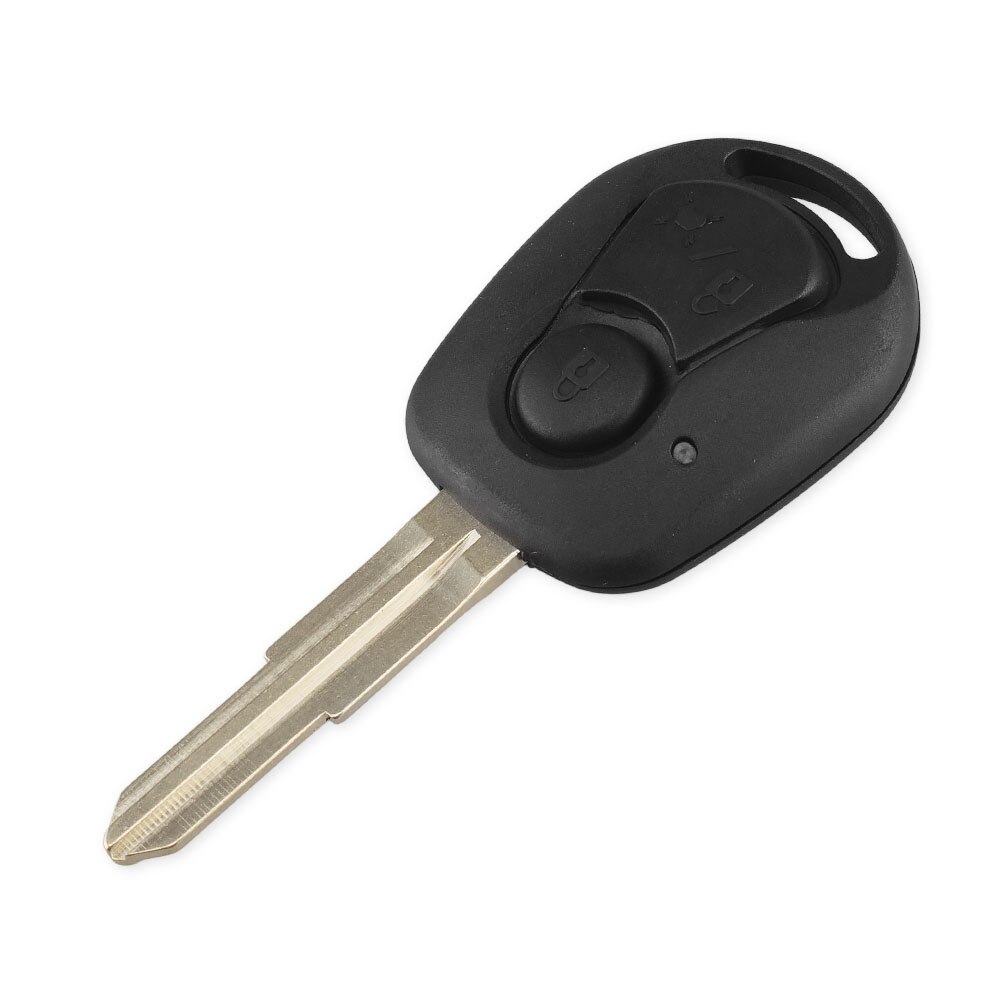 Keyyou for ssangyong actyon kyron rexton ersättning nyckelfodral skalfob 2 olika oklippt slitstarkt material