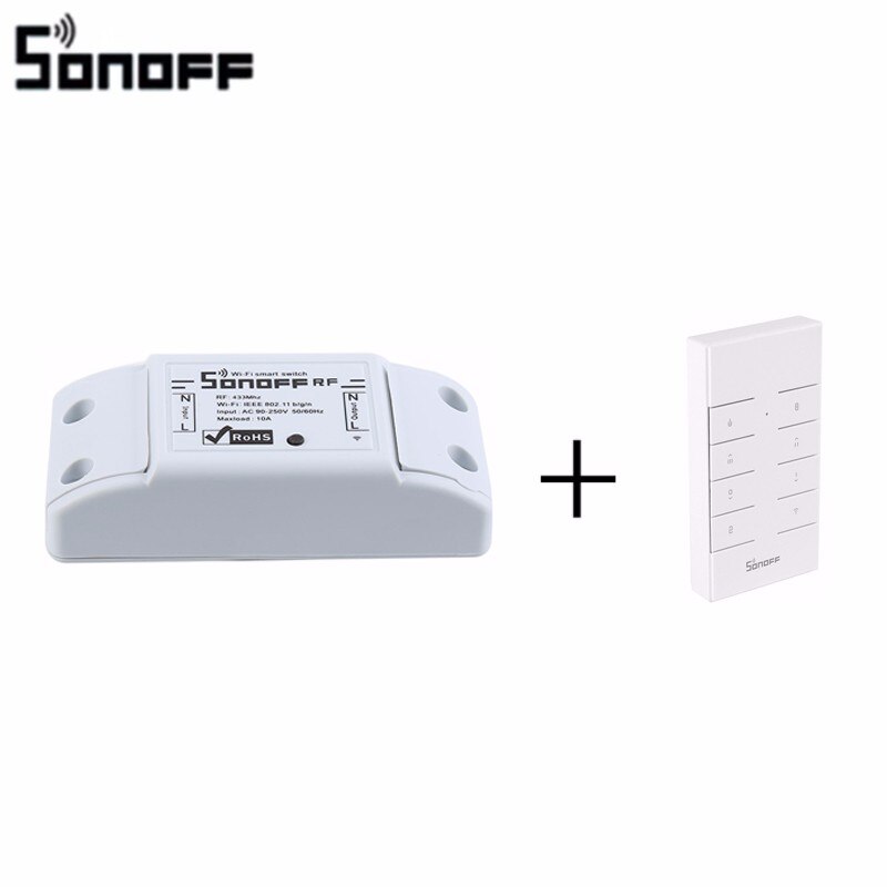 SONOFF RF R2 Wifi Smart Switch 433Mhz RF Remote Controller Switch DIY Mini Light Switch Module For Smart Home Automation: RF R2 With RM433