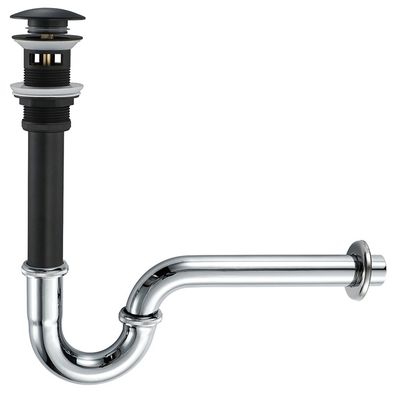 Badkamer Wastafel Wastafel Bounce Type Met Overloop Afvoer Set Afval Pijp Buis Huishouden Wastafel Pijp Outlet Accessoires: Default Title