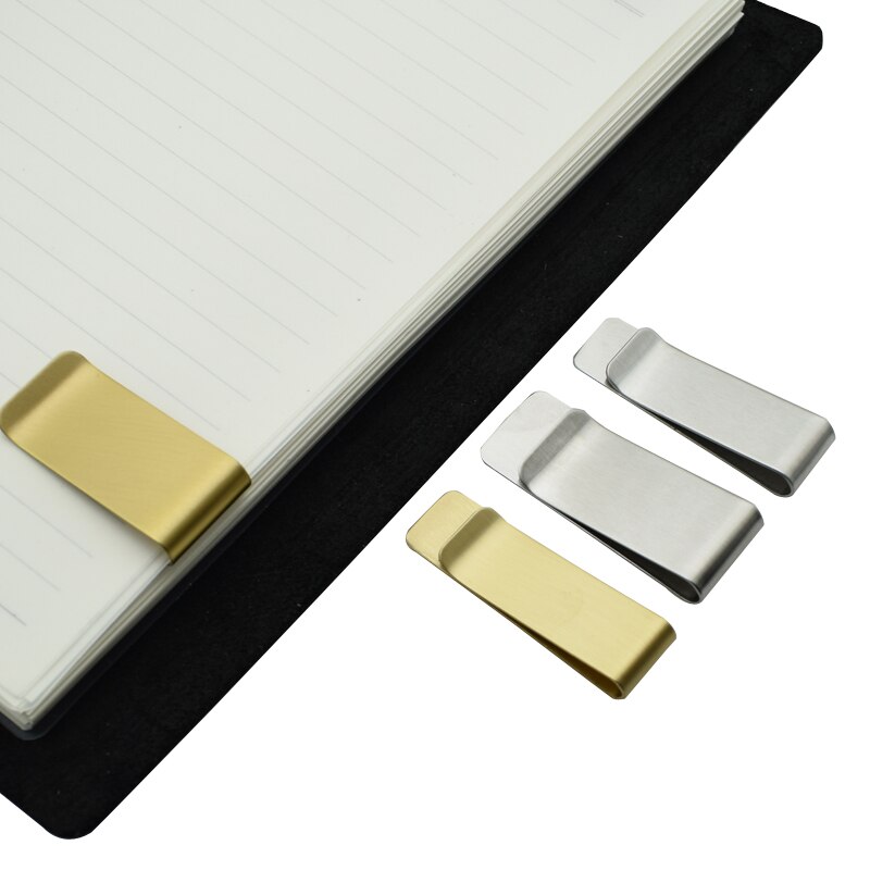 Trombone en métal pour ordinateur portable, outil de -page, en acier inoxydable et en laiton, trombone pour livre, fournitures scolaires et de bureau