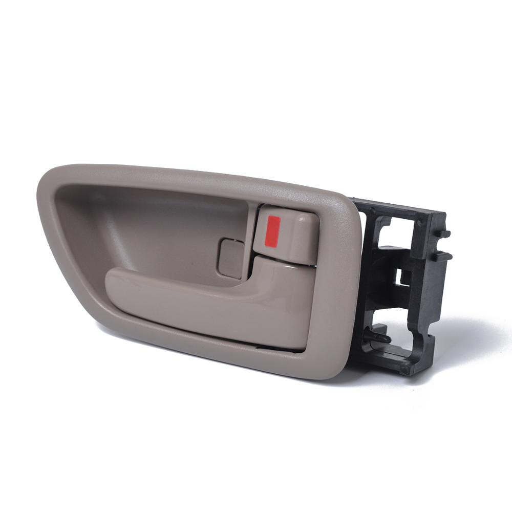 1PCS Car Front Inside Inner Door Handle Right Passenger Side 69205 - AC010 For Toyota Avalon 2000 - 2004 With Bezel: Default Title
